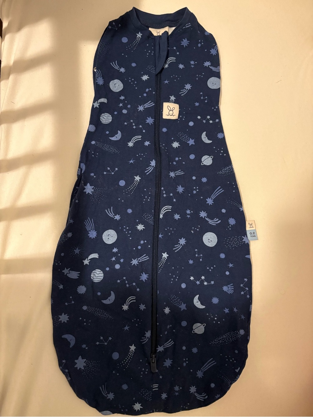 ergoPouch Cocoon Swaddle Sack Starbeam 0.2 TOG, size 0-3M